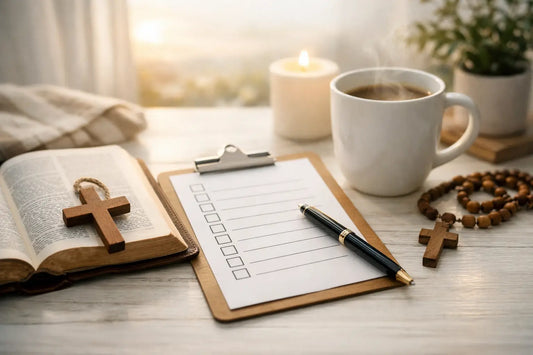 Christian Morning Routine Checklist Printable