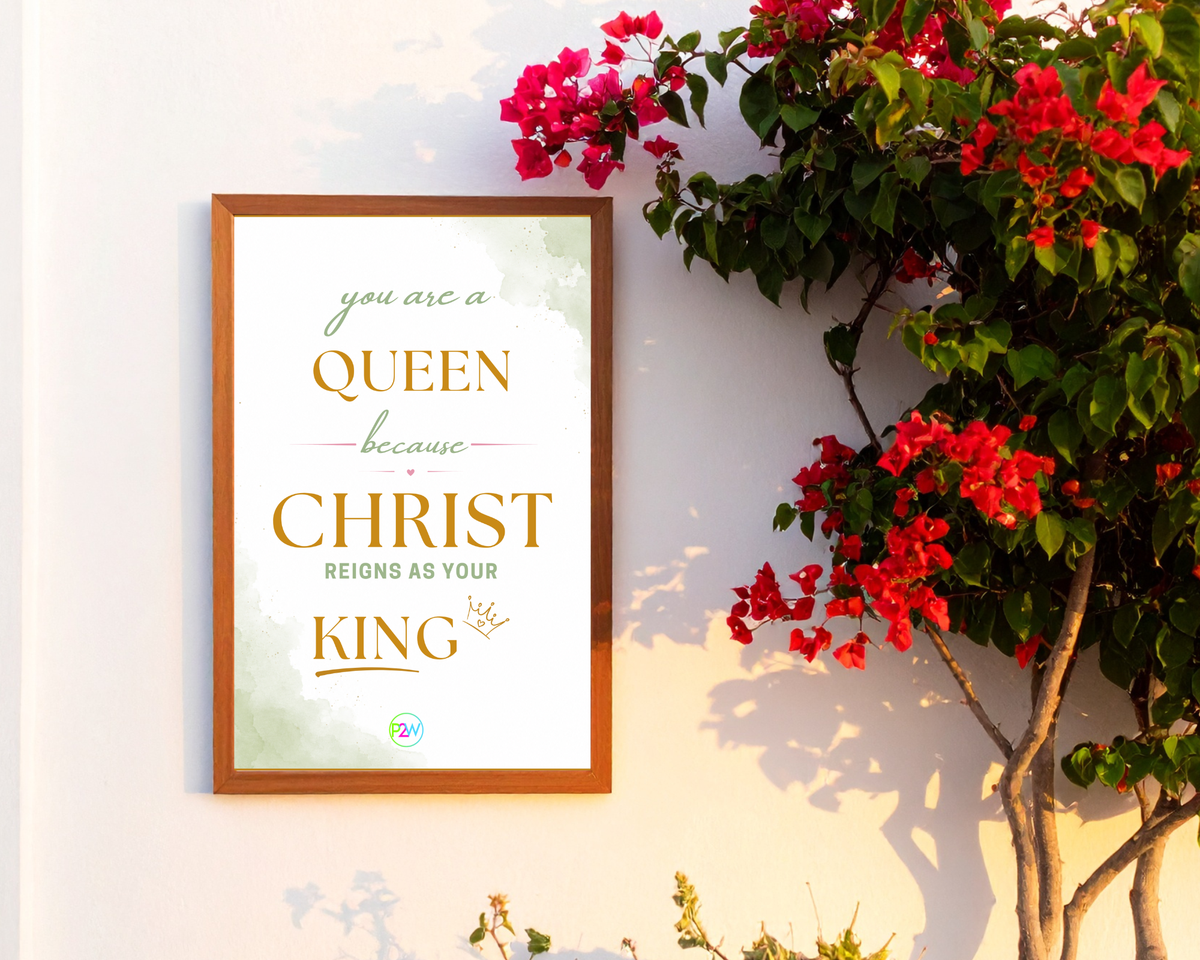 She's Royal Printable Wall Art | Christian Bible Quote