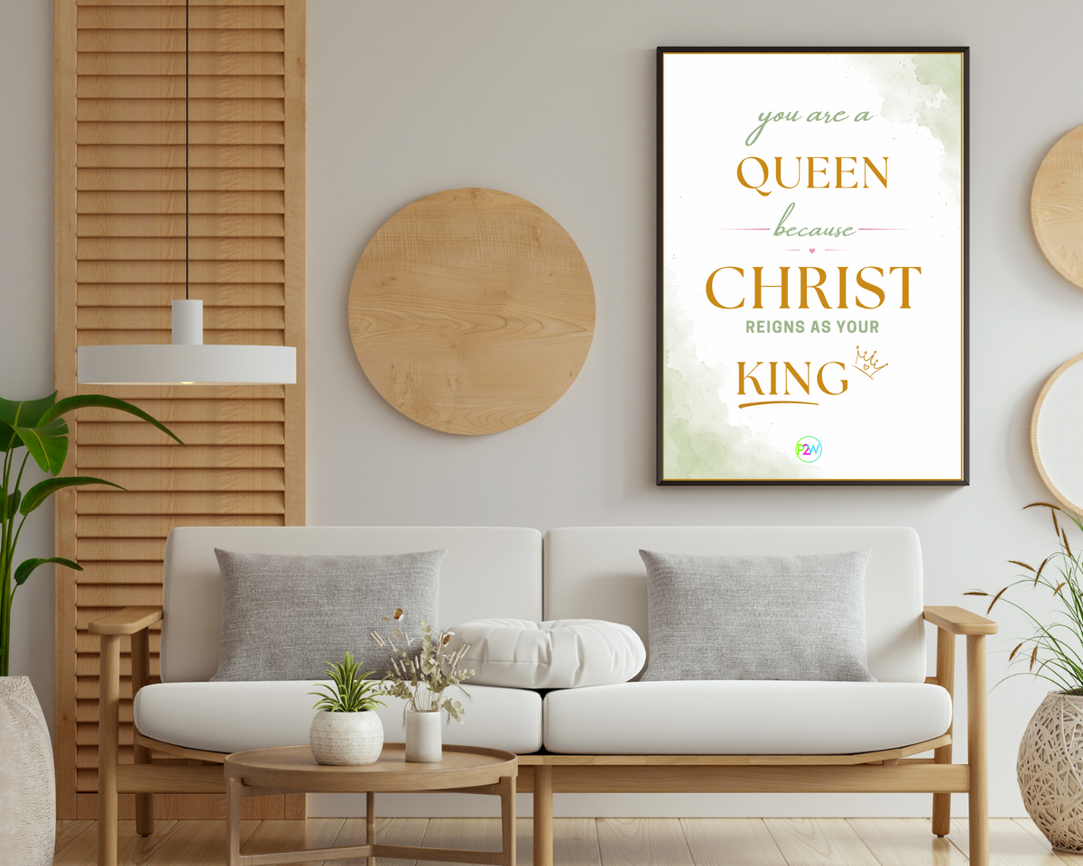 She's Royal Printable Wall Art | Christian Bible Quote